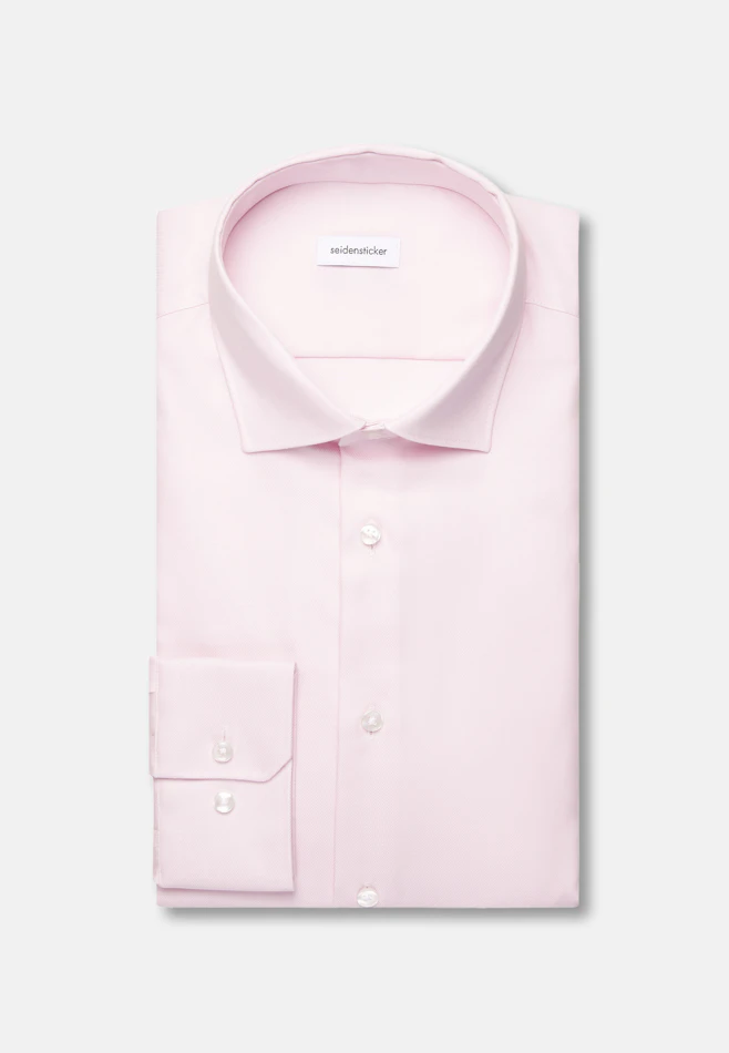Slim Business shirt Uni in Rosa | Seidensticker online shop