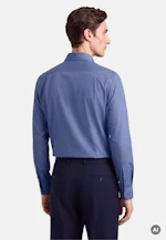 Slim Business Hemd Uni in Mittelblau |  Seidensticker Onlineshop