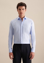 Chemise Business Slim Col Kent  manches extra-longues in Hellblau |  Seidensticker Onlineshop