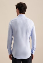 Chemise Business Slim Col Kent  manches extra-longues in Hellblau |  Seidensticker Onlineshop