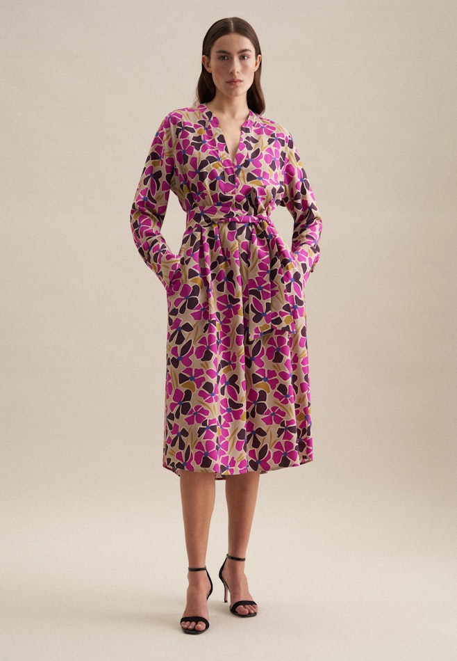 Collar Dress in Beige | Seidensticker online shop