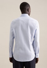 Slim Business Hemd Streifen in Hellblau |  Seidensticker Onlineshop