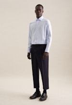 Slim Business Hemd Streifen in Hellblau |  Seidensticker Onlineshop