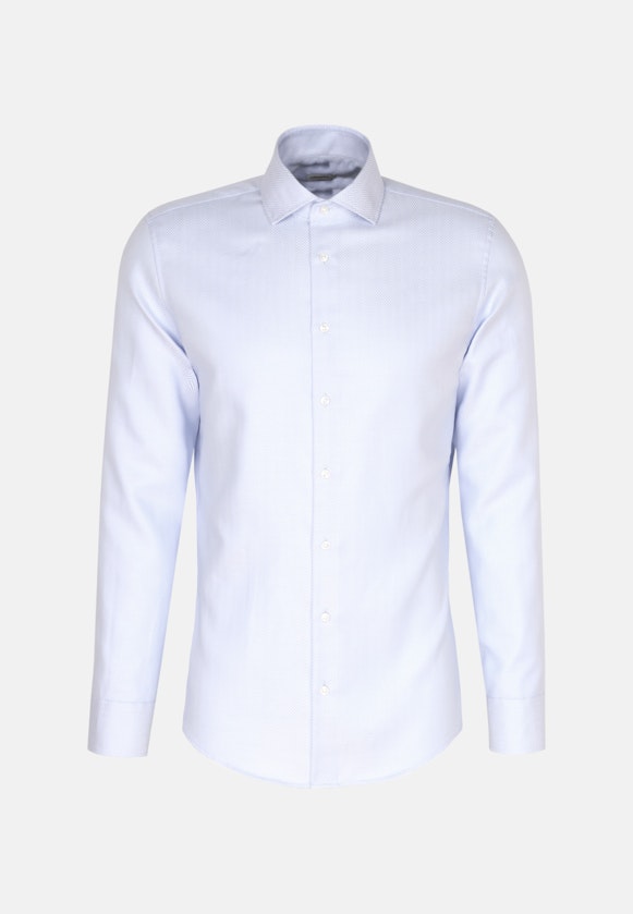 Slim Business Hemd Streifen in Hellblau |  Seidensticker Onlineshop