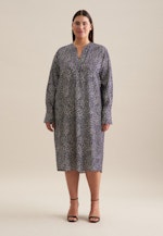 Curvy Robe Regular Manche Longue in Bleu Foncé |  Seidensticker Onlineshop