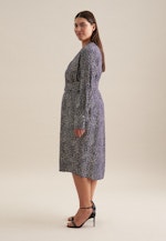 Grande taille Collar Dress in Dark Blue |  Seidensticker Onlineshop