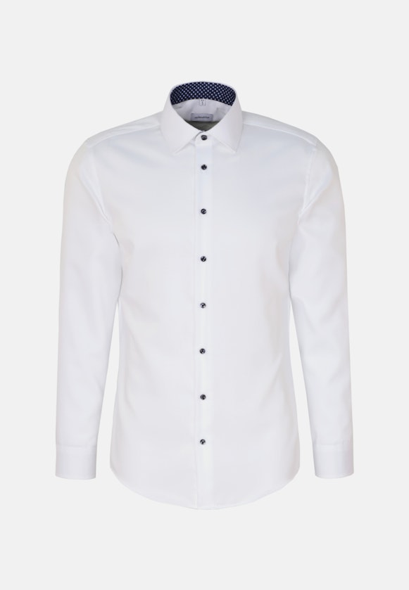 Chemise D'affaires Shaped Manche Extra Longue Sémi-Classique in Blanc |  Seidensticker Onlineshop