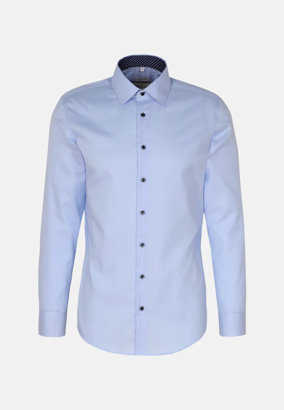 Shaped Business Hemd Uni in Hellblau |  Seidensticker Onlineshop