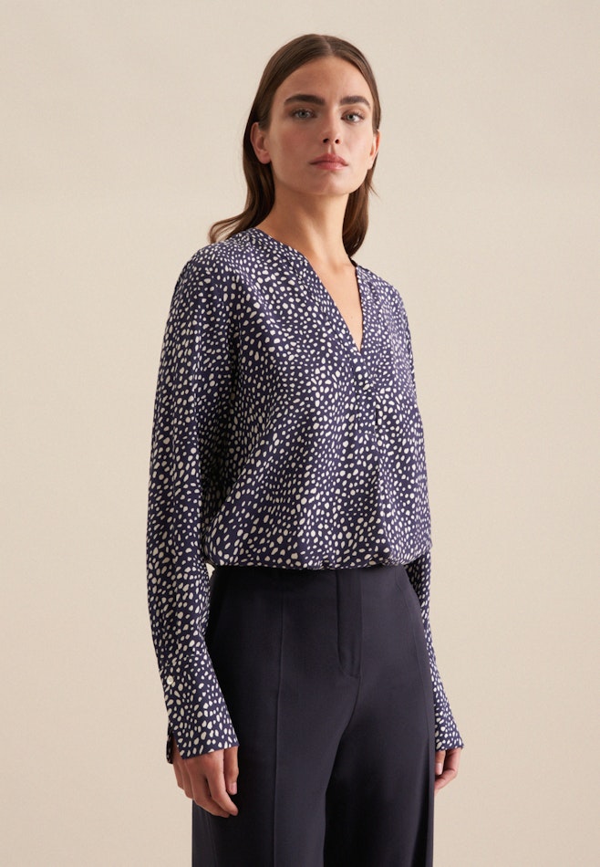 Long sleeve Tunic in Dark Blue | Seidensticker online shop