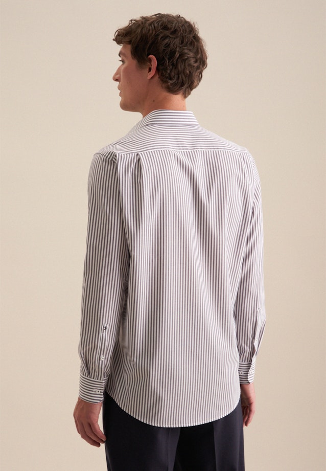 Non-iron Poplin Business Shirt in Regular with Kent-Collar in Purple |  Seidensticker Onlineshop