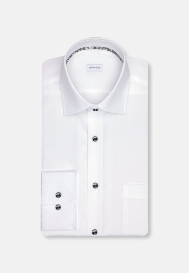 Comfort Business shirt Uni in White |  Seidensticker Onlineshop