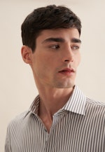 Slim Business Hemd Streifen in Grau |  Seidensticker Onlineshop