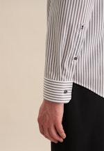 Non-iron Twill Business Shirt in Slim with Kent-Collar in Grey |  Seidensticker Onlineshop