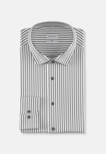 Slim Business Hemd Streifen in Grau |  Seidensticker Onlineshop