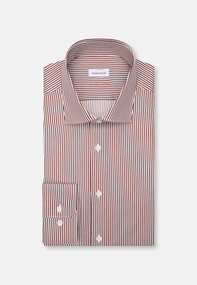 Shaped Chemise d'affaires Rayures in Rouge |  Seidensticker Onlineshop