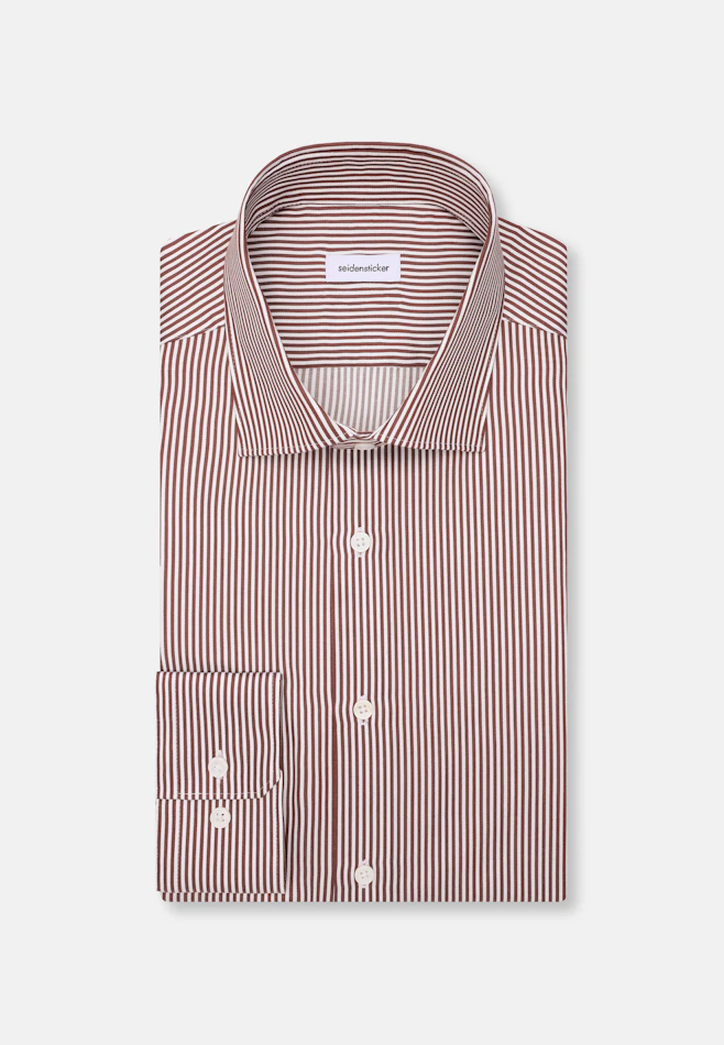 Shaped Chemise d'affaires Rayures dans Rouge | Boutique en ligne Seidensticker