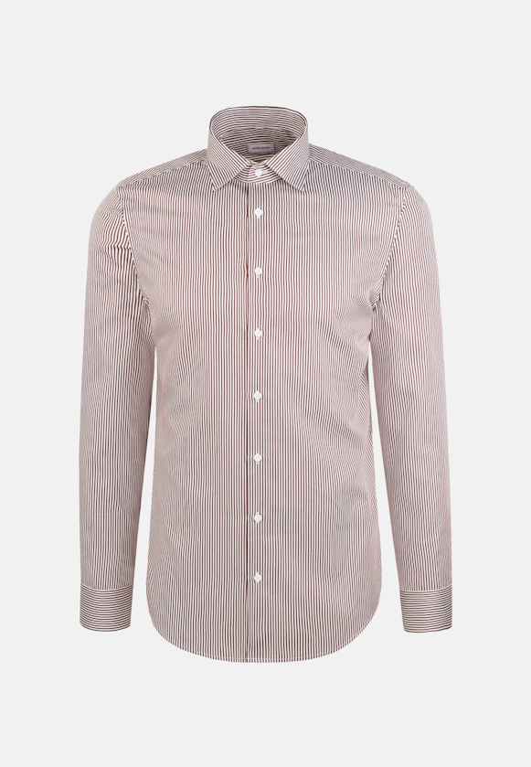 Shaped Chemise d'affaires Rayures in Rouge |  Seidensticker Onlineshop