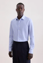 Shaped Chemise d'affaires Rayures in Bleu Moyen |  Seidensticker Onlineshop