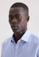 Shaped Chemise d'affaires Rayures in Bleu Moyen |  Seidensticker Onlineshop