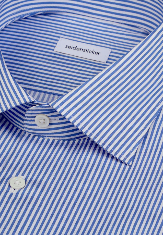 Shaped Chemise d'affaires Rayures in Bleu Moyen |  Seidensticker Onlineshop