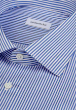 Shaped Chemise d'affaires Rayures in Bleu Moyen |  Seidensticker Onlineshop
