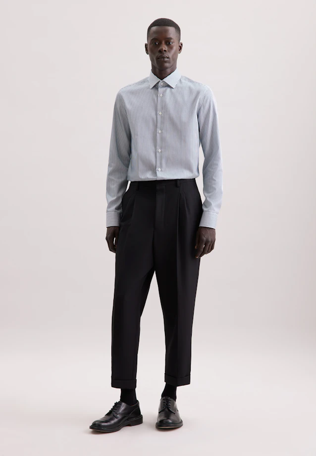 Shaped Chemise d'affaires Rayures in Vert |  Seidensticker Onlineshop