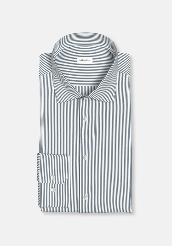 Shaped Chemise d'affaires Rayures dans Vert | Boutique en ligne Seidensticker
