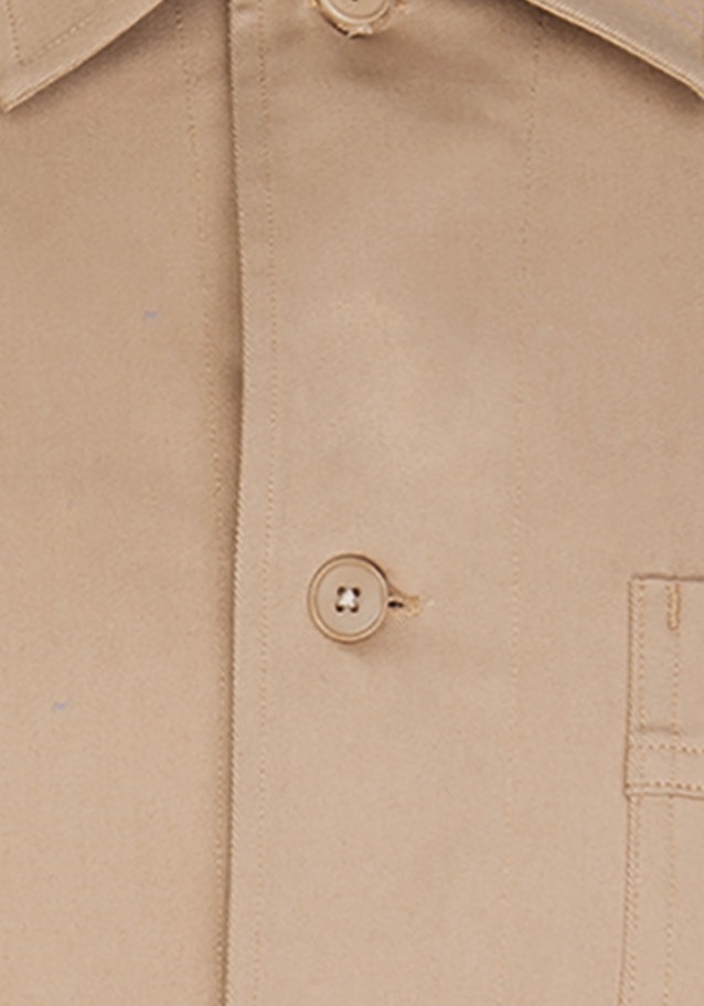 Regular Jacke Uni in Braun | Seidensticker Onlineshop