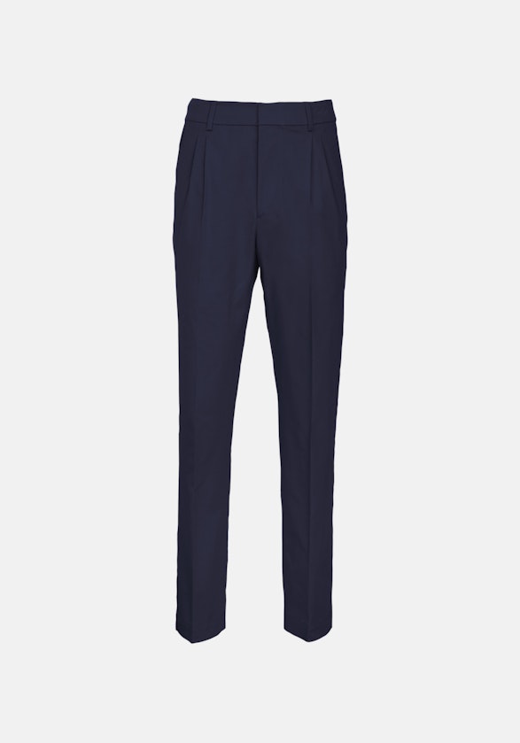 Regular Chino Uni in Bleu Foncé | Seidensticker Onlineshop