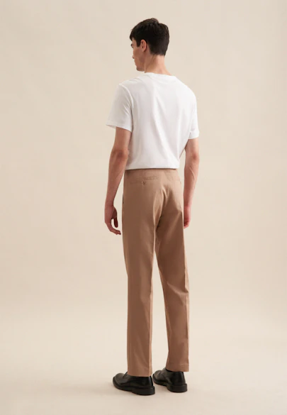 Regular Chino Uni in Braun |  Seidensticker Onlineshop
