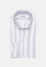 Chemise Business Shaped Structuré Col Kent in Bleu Clair |  Seidensticker Onlineshop