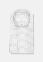 Shaped Business Hemd Karo in Mittelblau |  Seidensticker Onlineshop