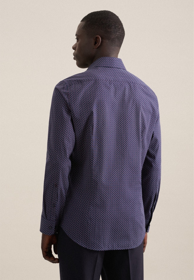 Business Shirt in Shaped with Kent-Collar in Pink | Seidensticker online shop