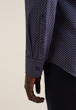 Shaped Business Hemd Druck in Rosa/Pink |  Seidensticker Onlineshop