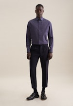 Shaped Business Hemd Druck in Rosa/Pink |  Seidensticker Onlineshop