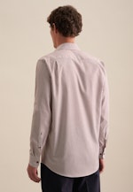 Non-iron Twill Business Shirt in Regular with Kent-Collar in Brown |  Seidensticker Onlineshop