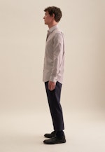 Non-iron Twill Business Shirt in Regular with Kent-Collar in Brown |  Seidensticker Onlineshop