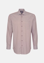 Non-iron Twill Business Shirt in Regular with Kent-Collar in Brown |  Seidensticker Onlineshop