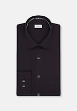 Regular Business shirt Uni in Black |  Seidensticker Onlineshop