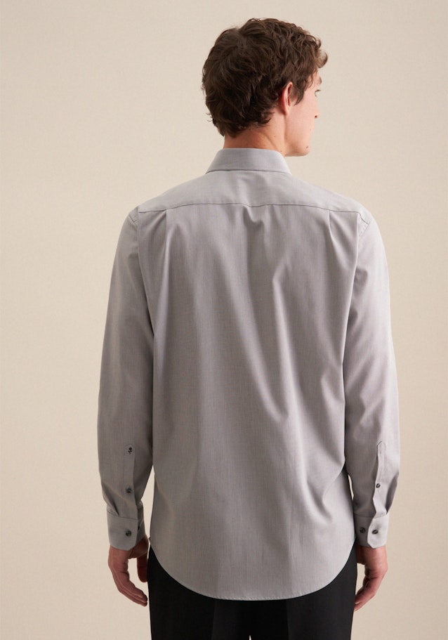 Regular Chemise Business Uni in Gris | Seidensticker Onlineshop