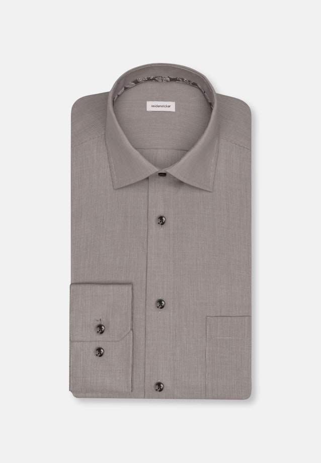 Regular Business Hemd Uni in Grau |  Seidensticker Onlineshop