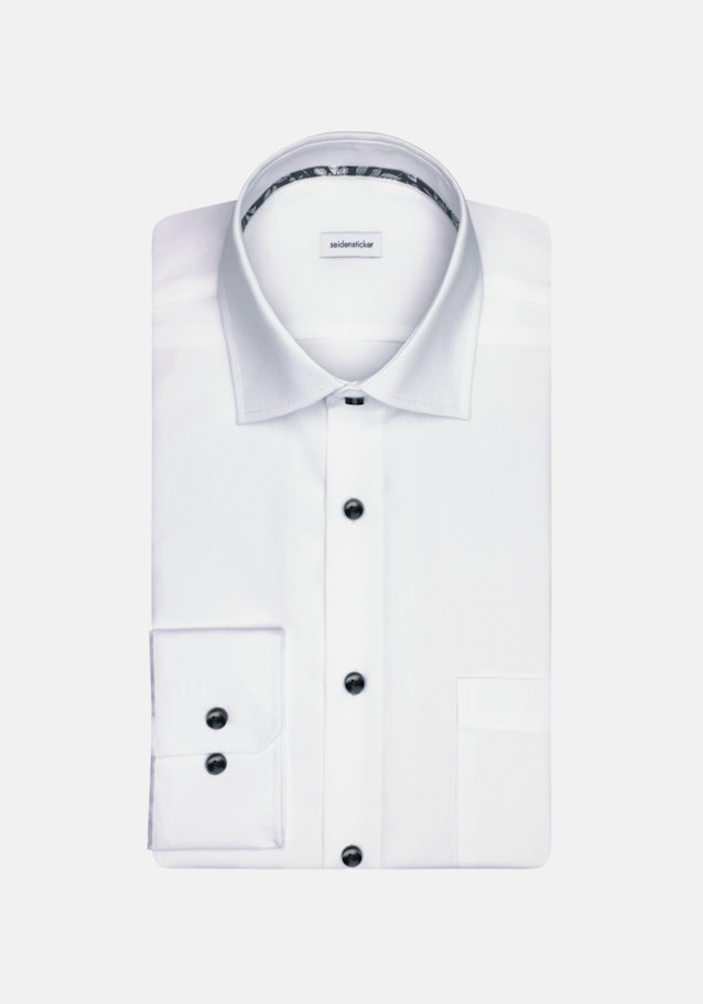 Regular Business Hemd Uni in Weiß | Seidensticker Onlineshop