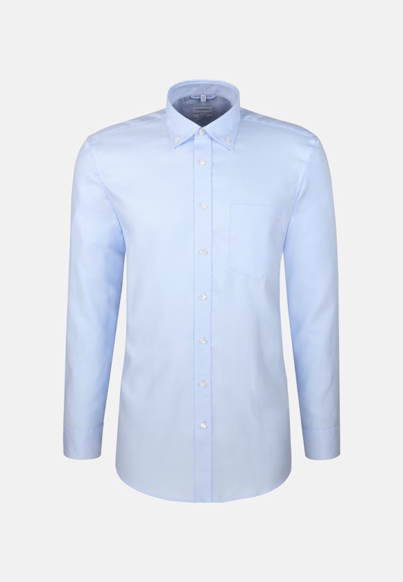 Regular Business Hemd Struktur in Hellblau |  Seidensticker Onlineshop