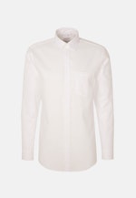 Non-iron Twill Zakelijk overhemd in Regular with Button-Down-Kraag in Wit |  Seidensticker Onlineshop