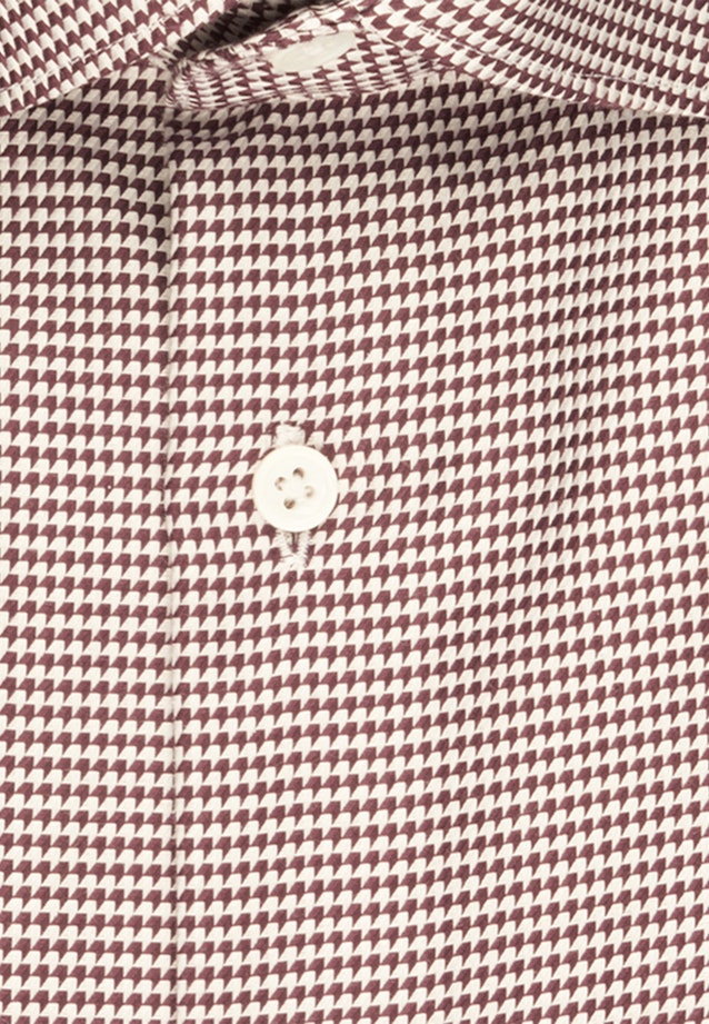 Shaped Business Hemd Pepita in Lila |  Seidensticker Onlineshop