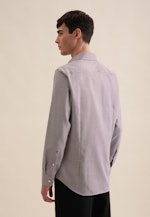 Shaped Business Hemd Pepita in Lila |  Seidensticker Onlineshop