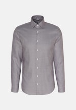 Shaped Business Hemd Pepita in Lila |  Seidensticker Onlineshop