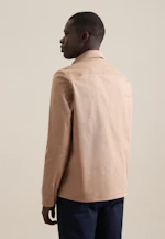 Regular Surchemise Uni in Marron |  Seidensticker Onlineshop