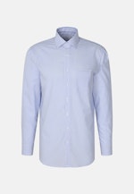 Chemise Business Regular Popeline Col Kent in Bleu Clair |  Seidensticker Onlineshop