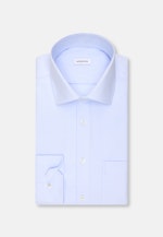 Regular Chemise d'affaires Petit motif in Bleu Clair |  Seidensticker Onlineshop